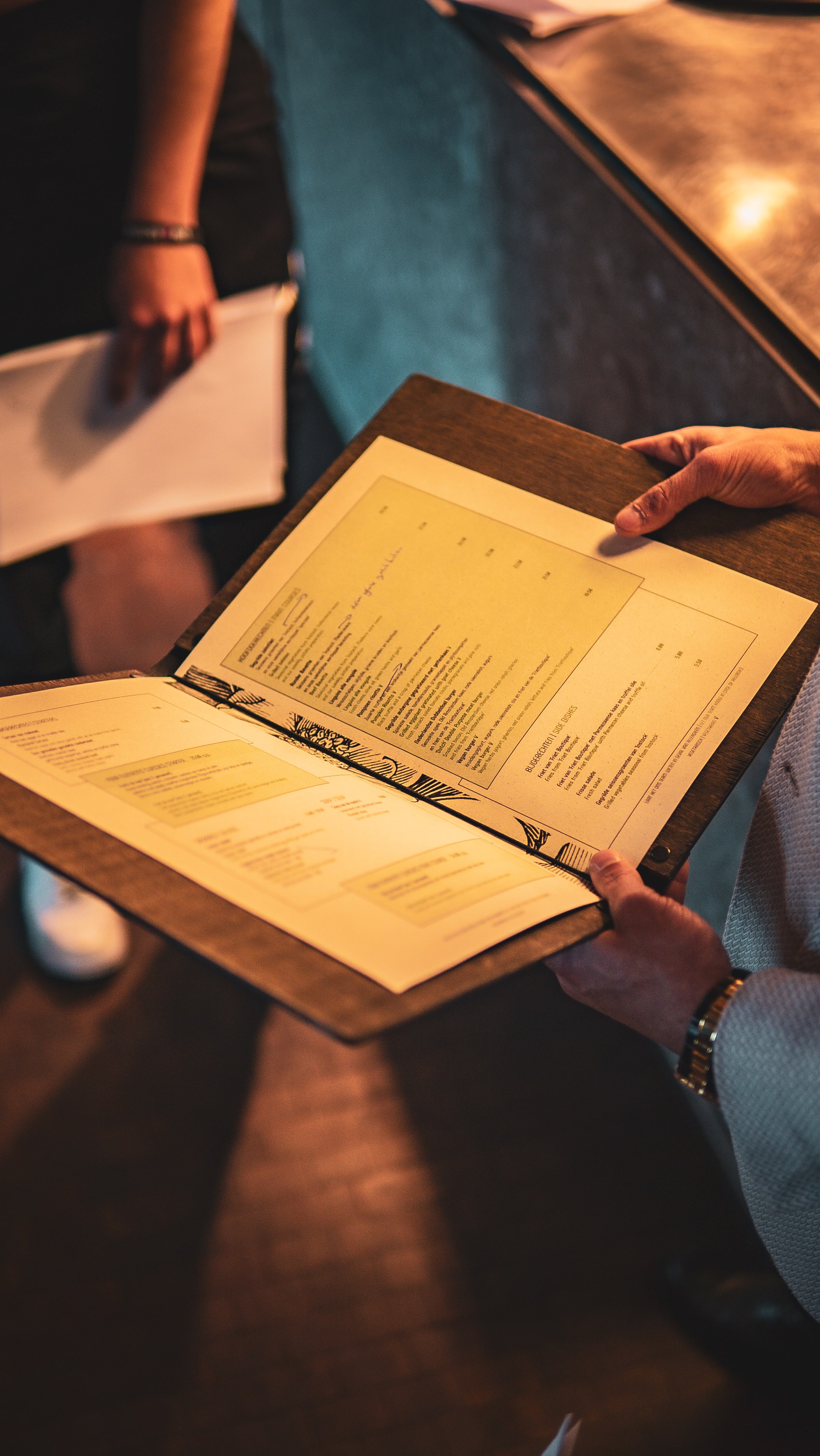 Menu created by Kometa Production